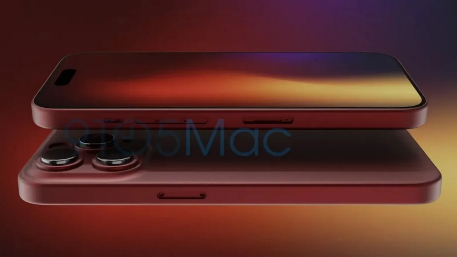iPhone 15 Pro va avea o nuanţă spectaculoasă de roşu la debut; Iată o imagine
