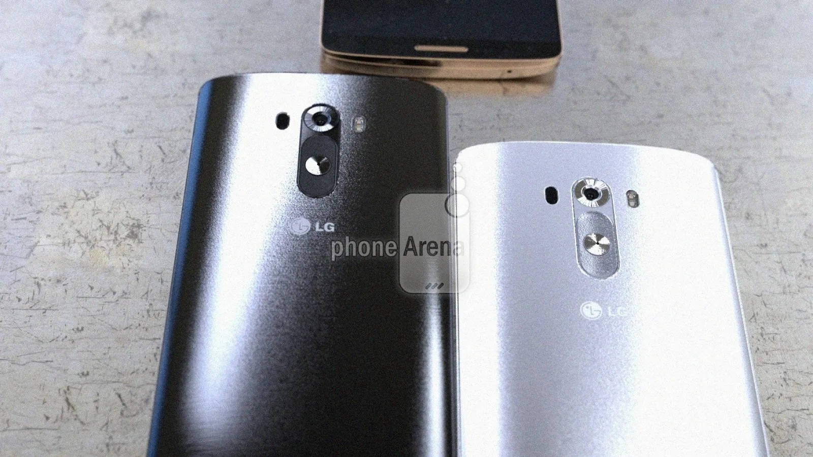 LG G3 pe alb și negru: fotografie de colecție Înainte de lansare