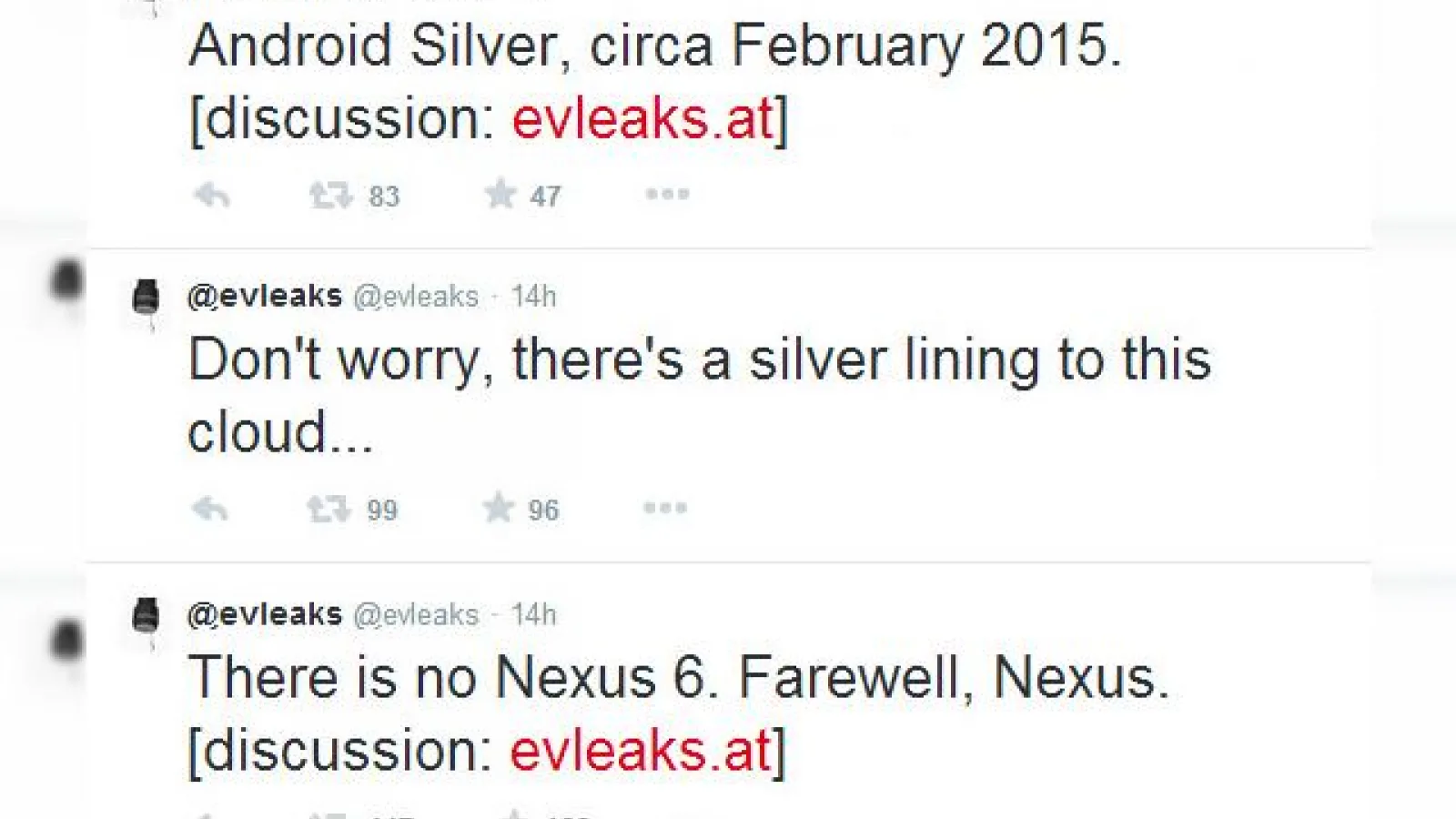 Android Silver ar putea sosi În februarie 2015; Adio Nexus!