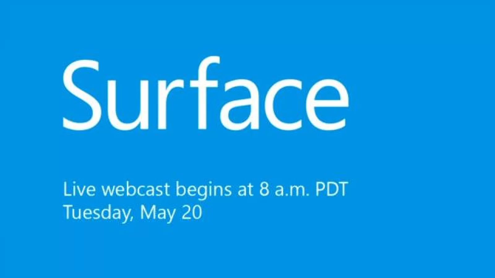 Evenimentul Microsoft Surface va putea fi urmărit live astăzi Începând de la ora 18:00 (ora României)