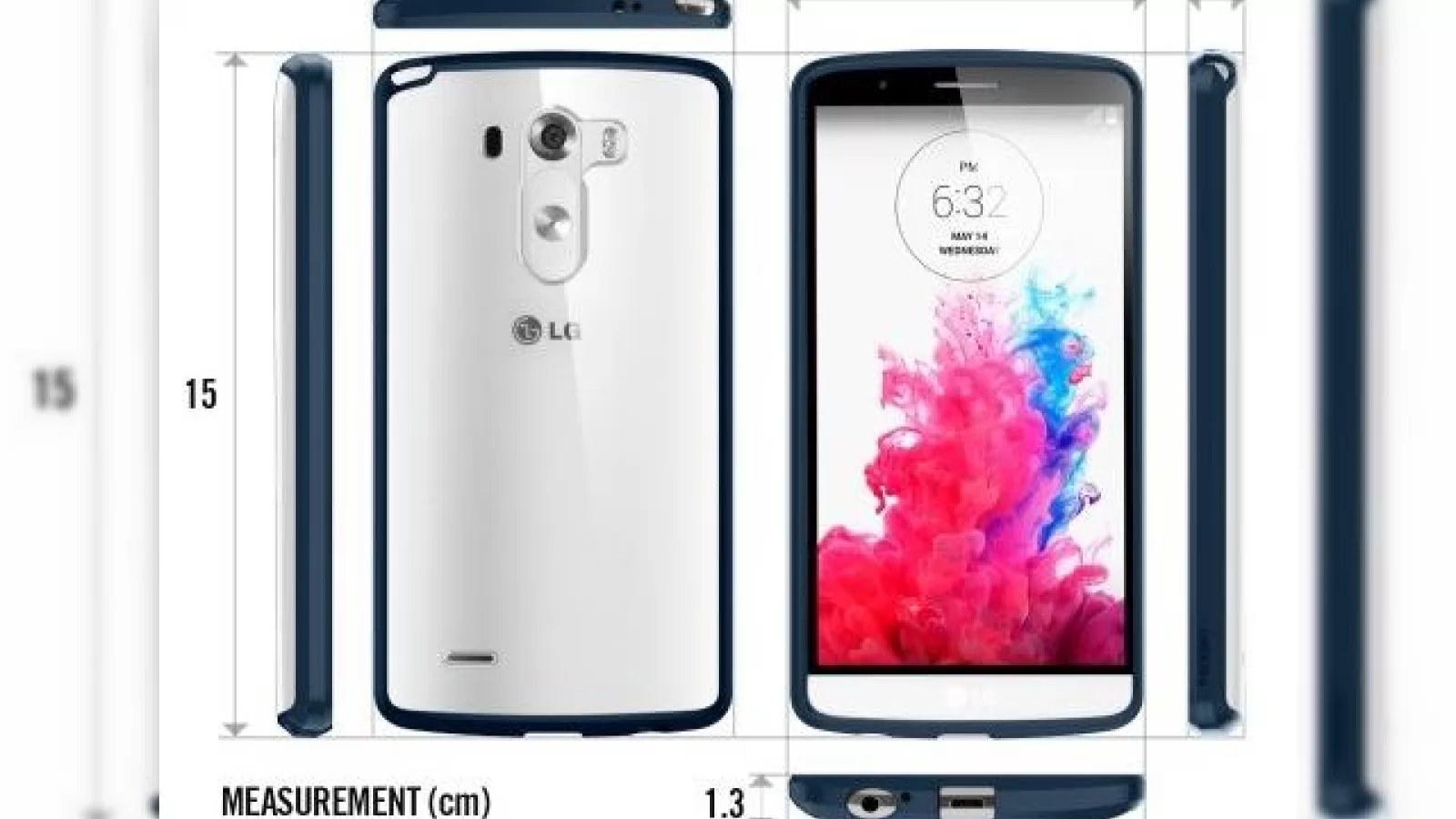 O nouă carcasă pentru LG G3 dezvăluie faptul că dimensiunile acestuia ar putea la fel de mari ca și cele ale lui Galaxy S5