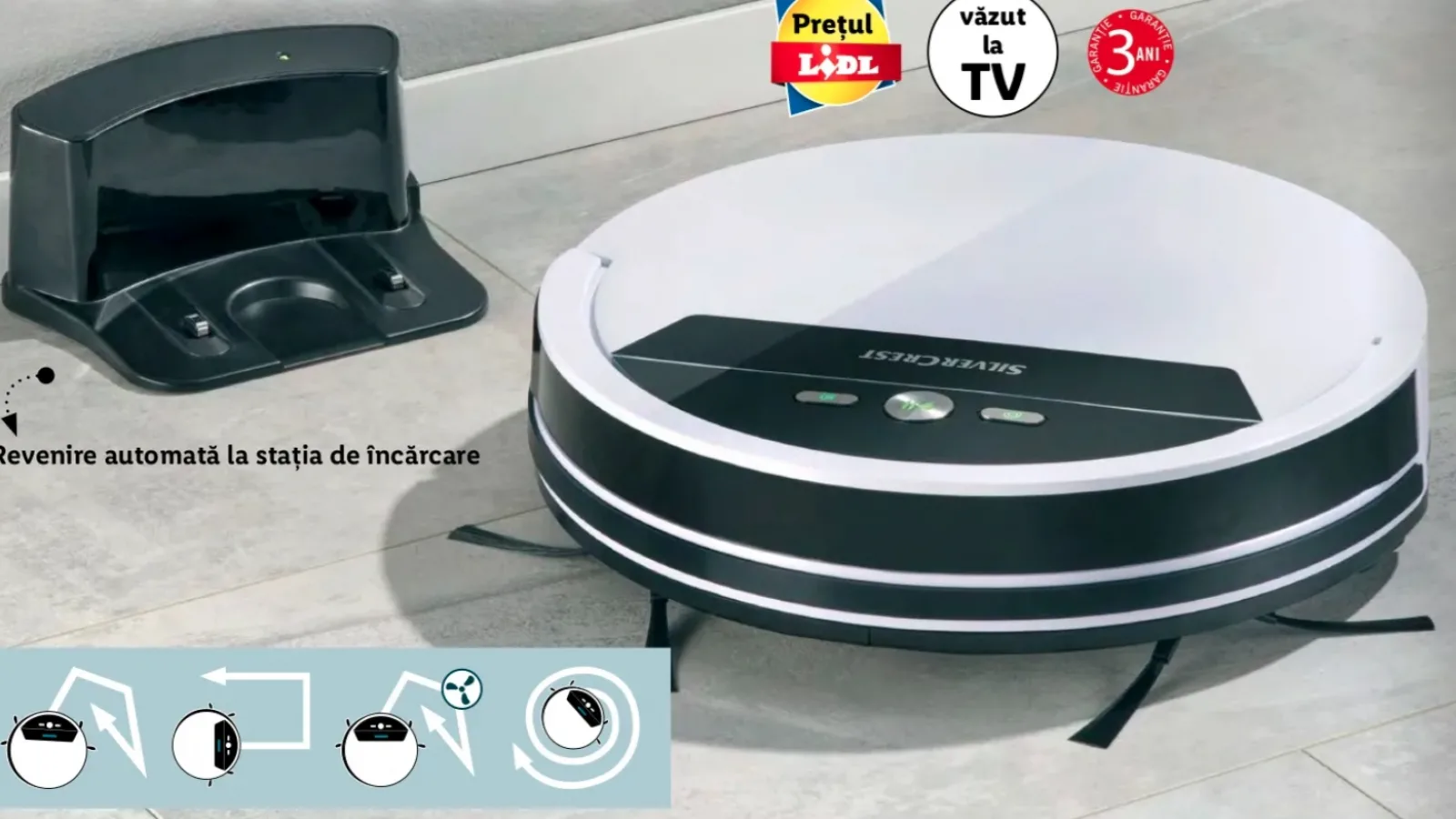 Gadgets în oferta LIDL, în săptămâna 27.03 - 2.04.2023: Mașină de tuns gazonul, aspirator robot pentru curățenia de primăvară