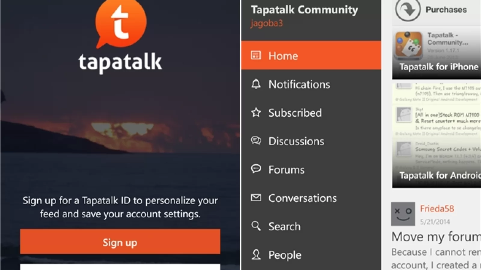 Aplicația Tapatalk primește un update pentru platforma Windows Phone