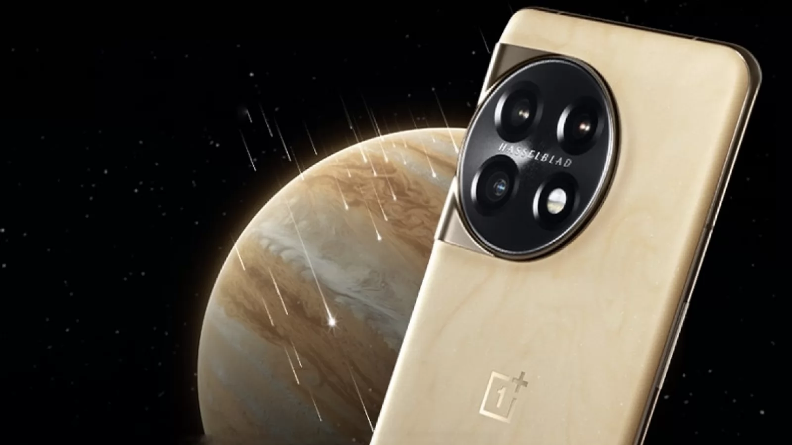 OnePlus 11 Jupiter Rock este o ediție specială de flagship, cu panou spate ce strălucește în bătaia razelor de soare