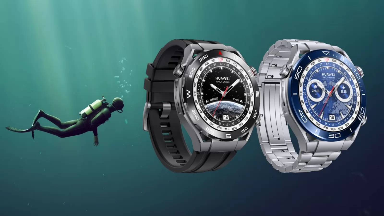 Preț și disponibilitate HUAWEI Watch Ultimate în România (+căști FreeBuds Pro 2 cadou la precomandă)