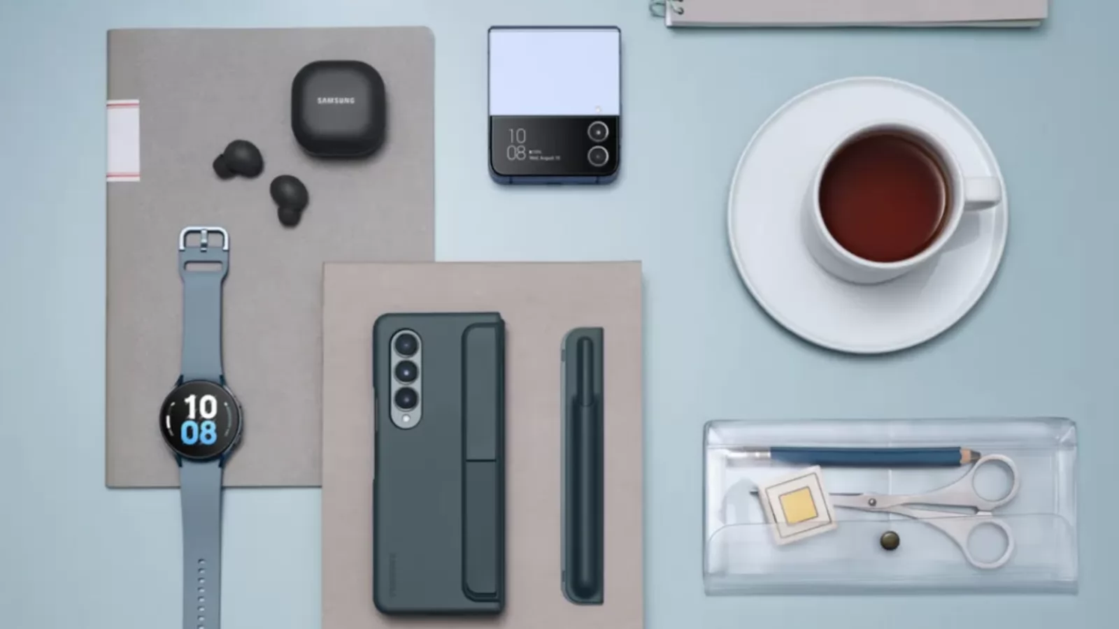 Samsung Galaxy Z Fold 5 şi Galaxy Z Flip 5 au variantele de culoare dezvăluite; Aflăm ceva şi despre grosime