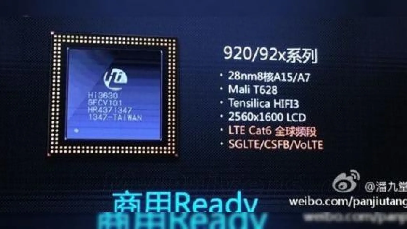 Huawei prezintă procesorul octa core Kirin 920, se laudă cu performante peste Snapdragon 801