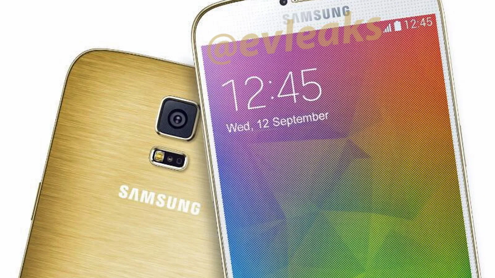 Samsung Galaxy F apare pe auriu Într-o randare nouă postata de @evleaks