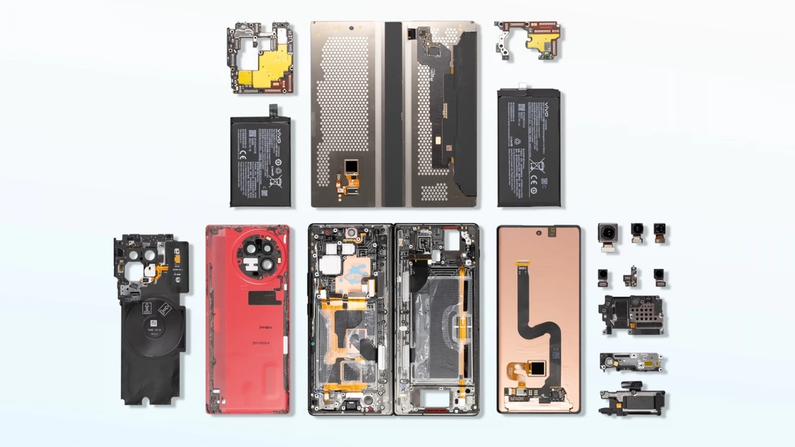 vivo X Fold 2: Cel mai nou pliabil tip carte de pe piață este disecat (Video)
