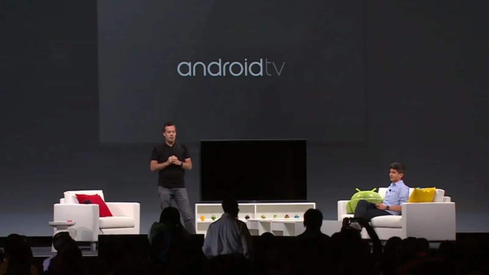 Google prezintă platforma Android TV; ni se pun la dispoziție numeroase funcții de cautare vocale, gaming și casting