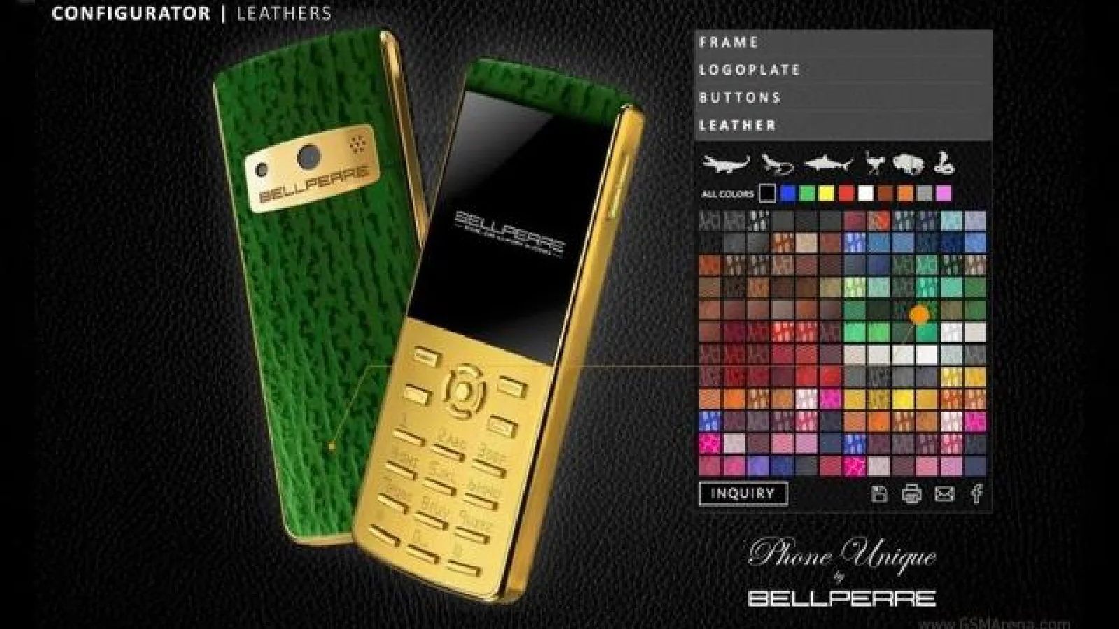 Bellperre lansează primul telefon de lux personalizabil