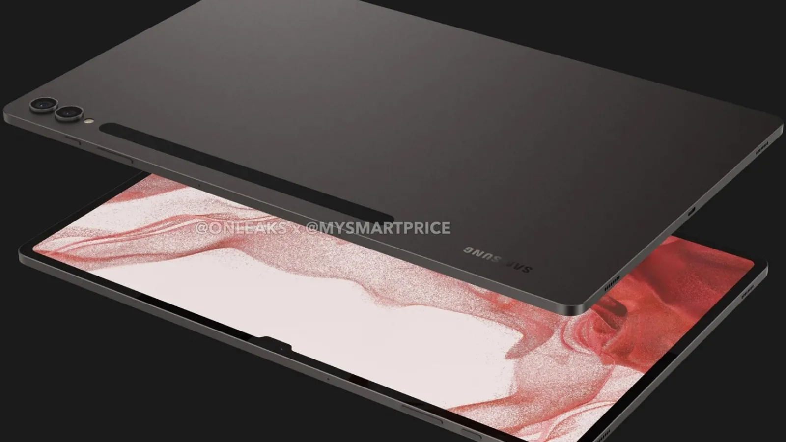 Samsung Galaxy Tab S9 Ultra apare în randări detaliate; Are notch, display AMOLED de aproape 15 inch, hardware de top