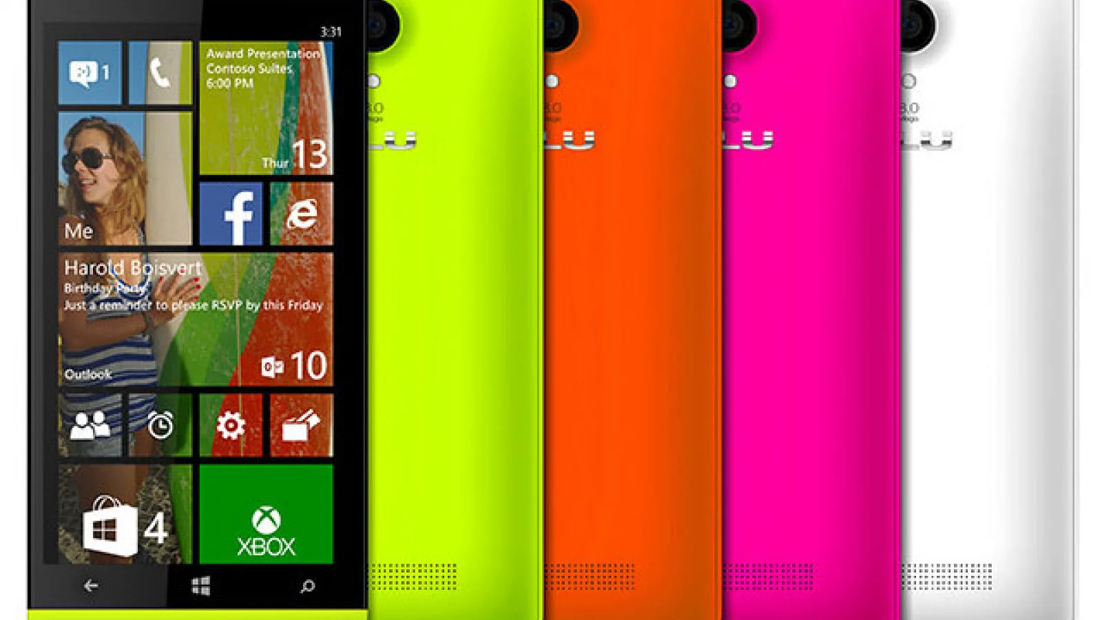 Microsoft va comercializa o serie de smartphone-uri BLU Products direct prin magazinele proprii