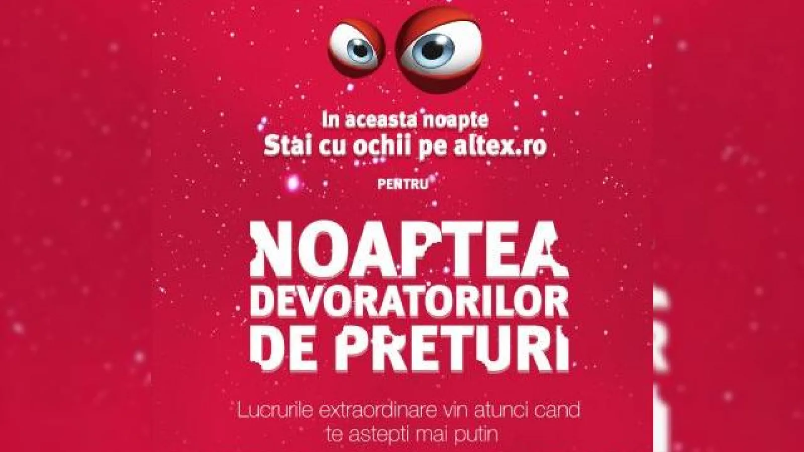 Altex pornește "Noaptea devoratorilor de prețuri" diseară; Așteptați-vă la reduceri și oferte speciale!