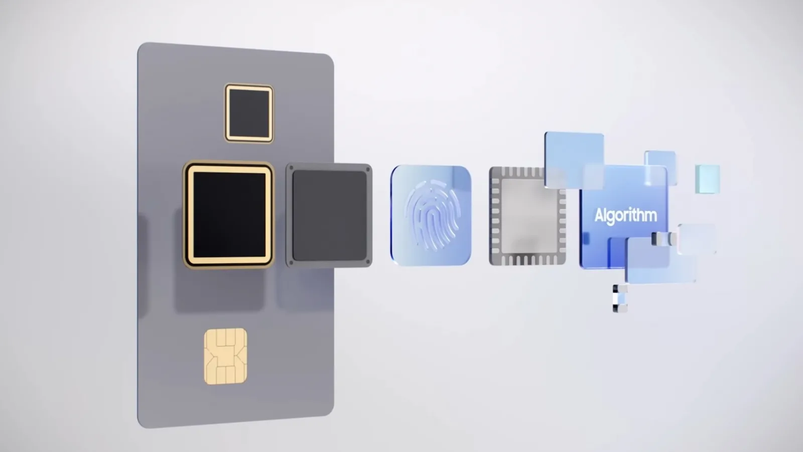 Samsung a inventat un cititor de amprente aplicat pe carduri de credit