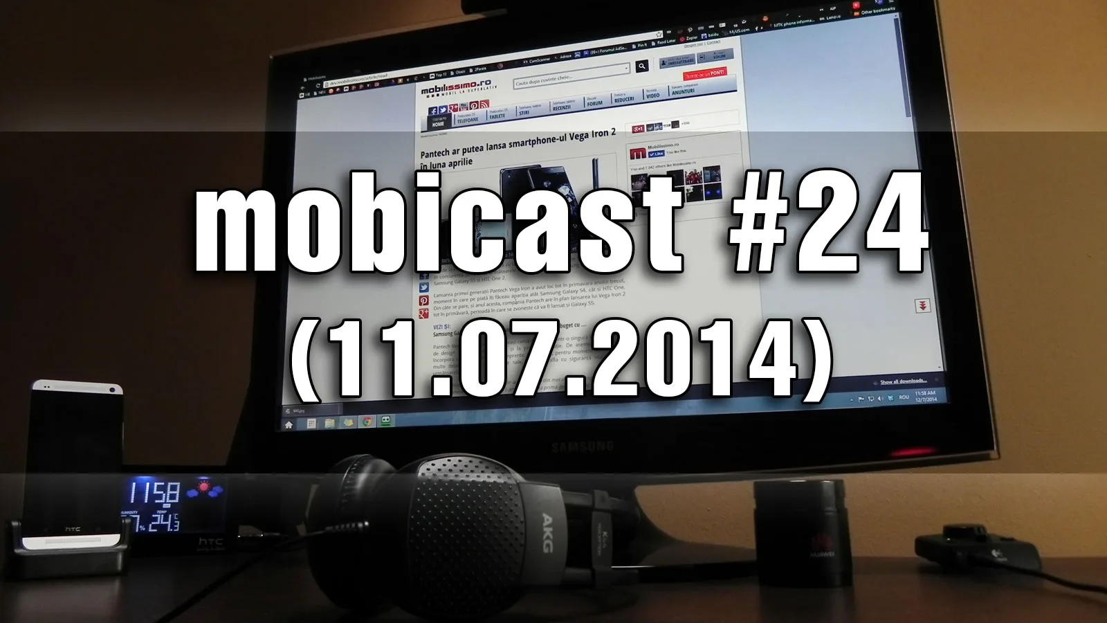 Mobicast 24: Podcast despre lansarea telefonului selfie Sony C3, meciul Brazilia - Germania, Xiaomi și OnePlus la Mobilissimo și concursuri