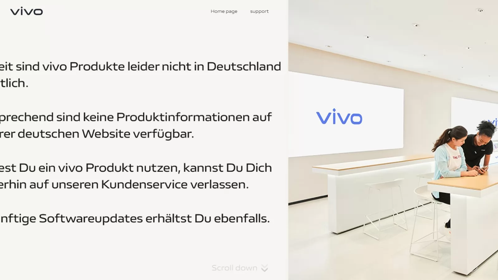 vivo şi-a închis magazinul online din Germania, are probleme cu procesele de brevete Nokia