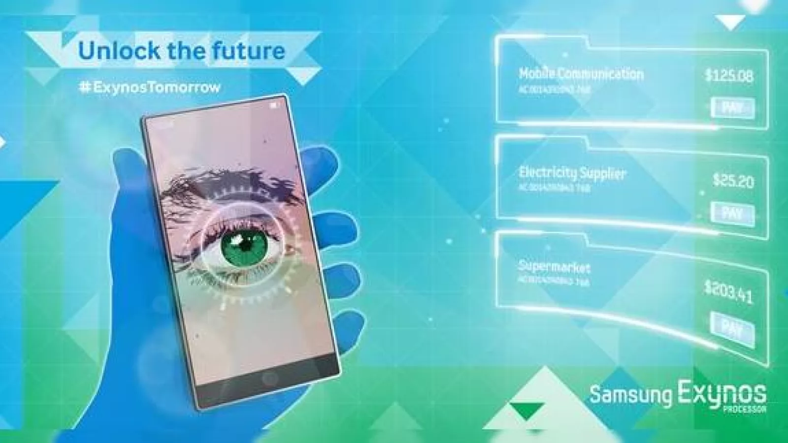 Samsung postează un teaser din care reiese că viitoarele smartphone-uri ar putea dispune de un scanner pentru iris; această tehnologie ar putea fi inclusă pe Galaxy Note 4