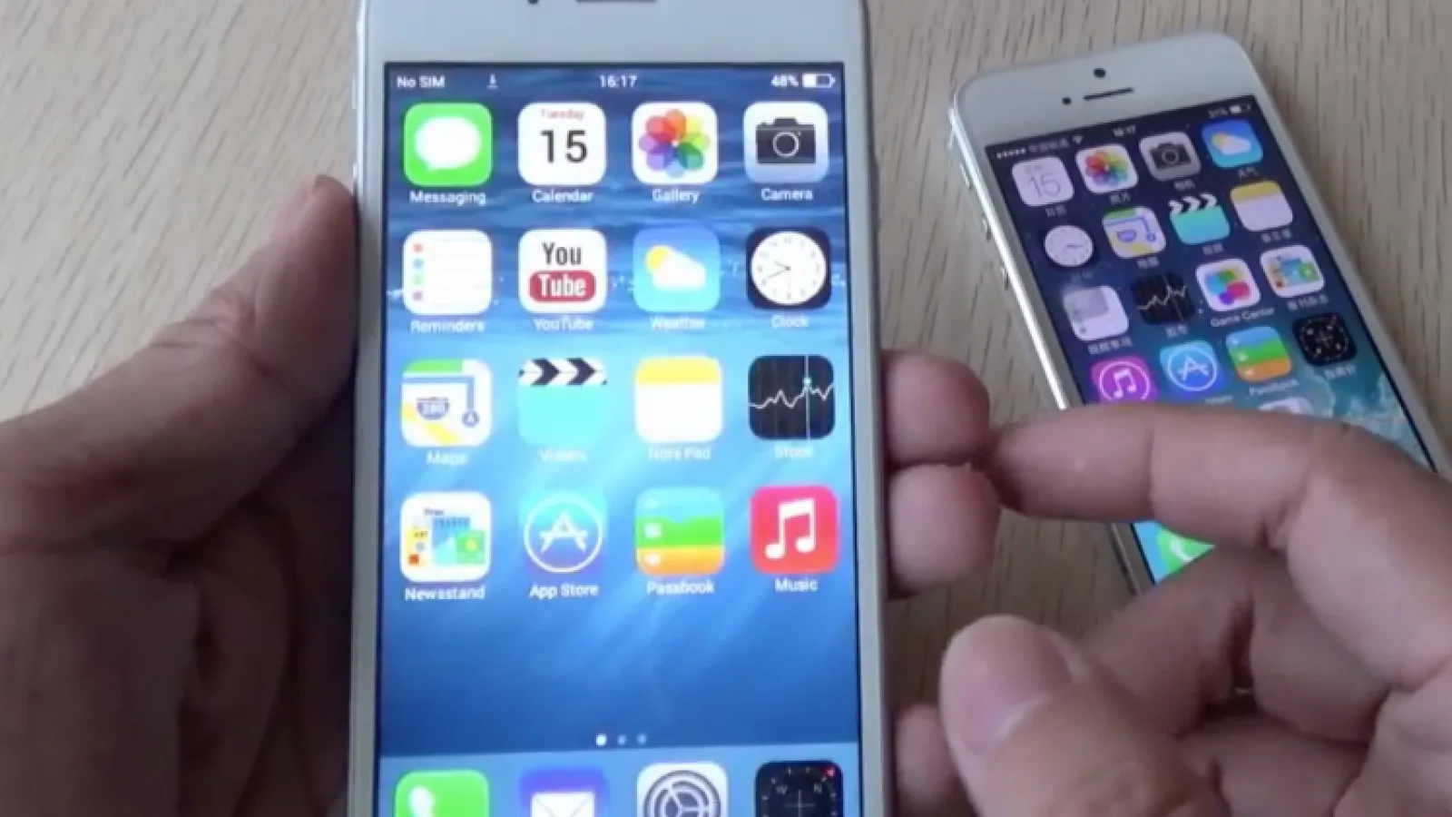 iPhone 6 a fost deja clonat, rulează Android KitKat și chiar funcționează! (Video)
