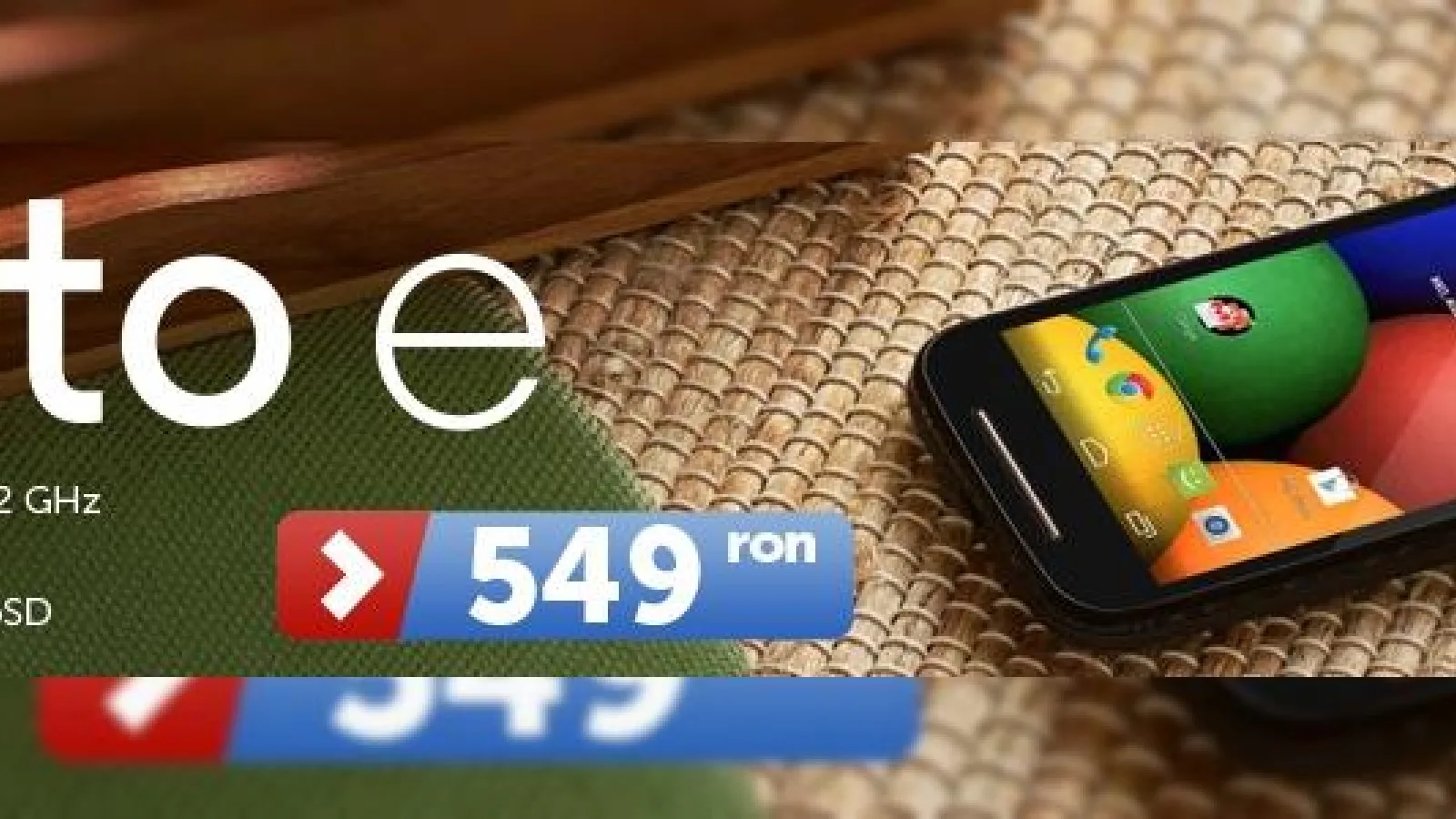 MarketOnline.ro oferă până la 30% reducere la telefoanele verii; Motorola Moto E disponibil la un preț de 549 lei