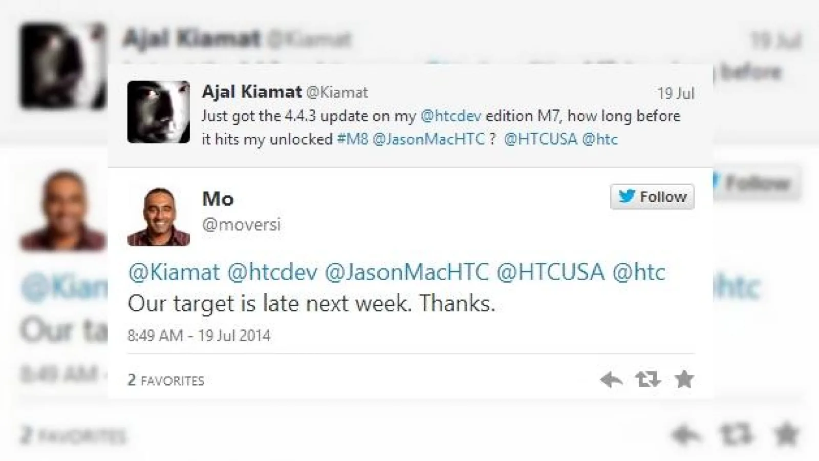 Terminalele HTC One (M8) neblocate În rețea vor primi update-ul la Android 4.4.3 KitKat la sfârșitul acestei săptămâni