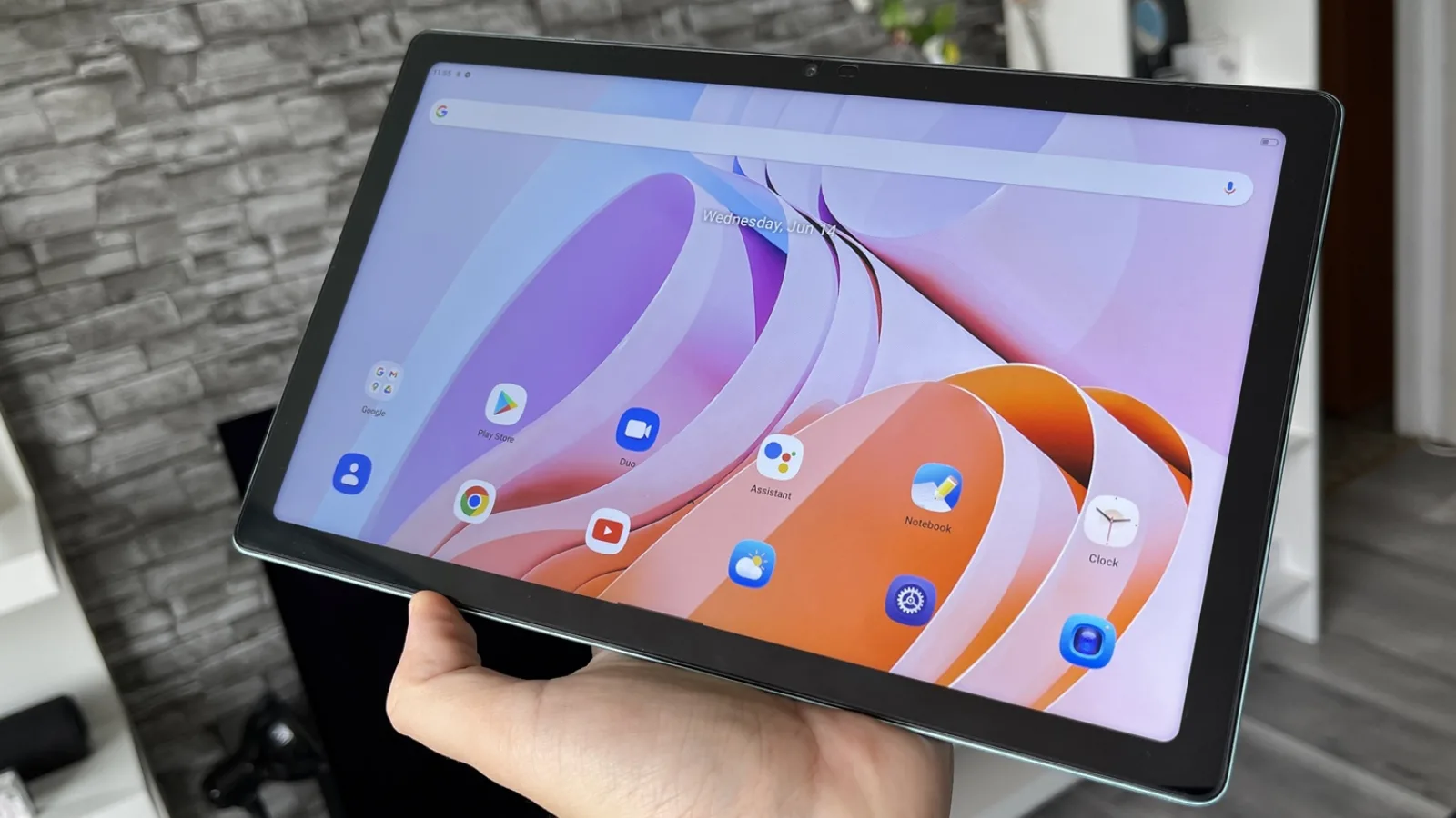 Blackview Tab 11 WiFi: Display IPS suficient de luminos, cu unghiuri de vizualizare largi, plăcut la filme și jocuri