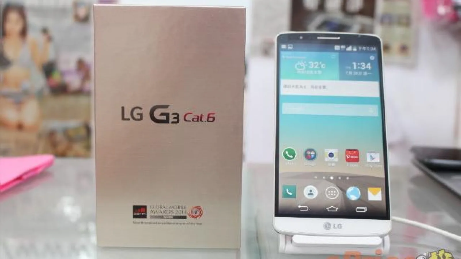LG G3 Cat.6 LTE cu procesor Snapdragon 805, Într-un prim test benchmark AnTuTu