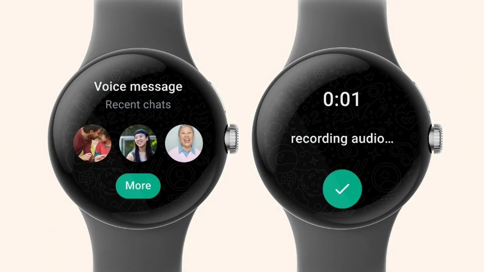 WhatsApp ajunge pe smartwatch-urile cu Wear OS oficial, la timp pentru debutul seriei Samsung Galaxy Watch 6