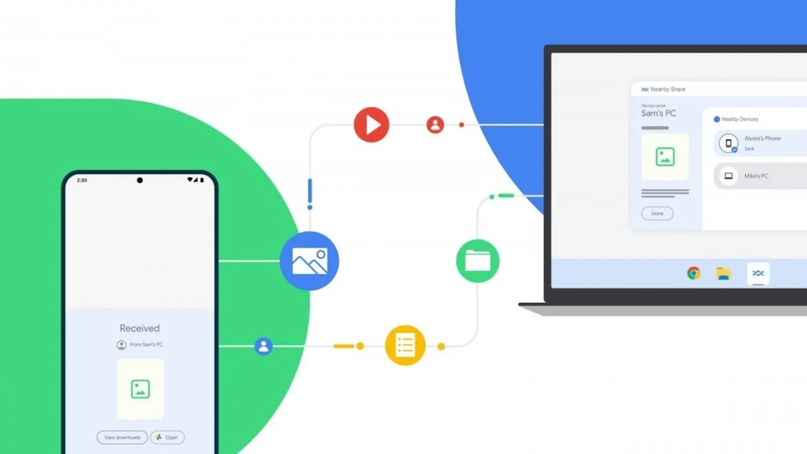 Cum transferi rapid fișiere între dispozitivele Android și PC-urile cu Windows? Google a lansat Nearby Share în variantă stabilă