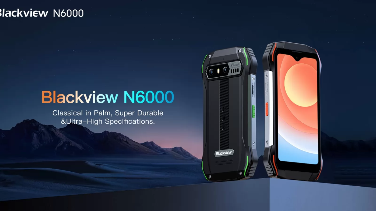 Blackview N6000 este acum oficial! Smartphone compact cu design robust, display de 4.3 inch, certificare militară pentru rezistență, procesor puternic sub capotă