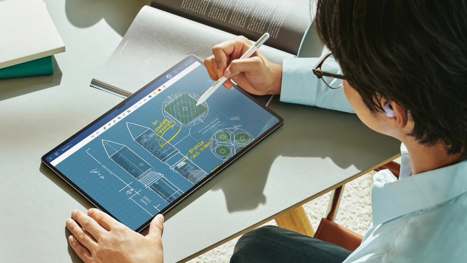 Uriașa tabletă Samsung Galaxy Tab S9 Ultra e aici! Are display AMOLED de 14.6 inch, certificare IP68, stylus avansat la pachet