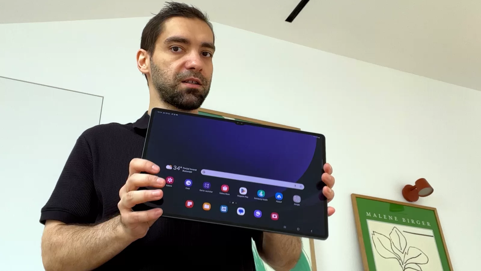 Am pus mâna pe Galaxy Tab S9 Ultra, tableta "laptop killer" de la Samsung (Video)