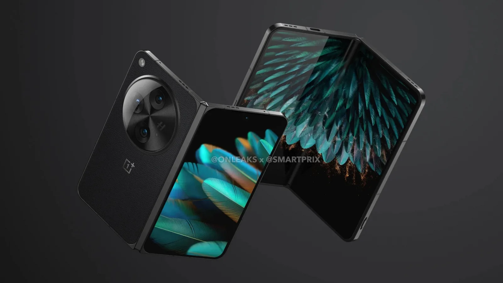 Noul pliabil OnePlus Open se lasă admirat în randări proaspete și surprinde prin cât de compact este; Are un modul foto uriaș în spate