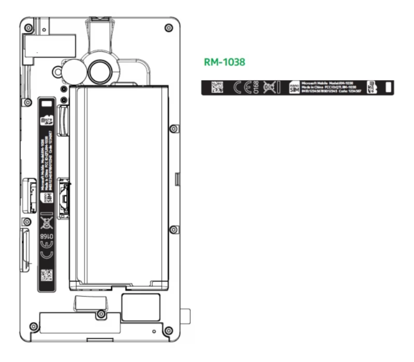 Microsoft Mobile RM-1038 primește certificare din partea FCC; așteptat să fie anunțat oficial sub denumirea Nokia Lumia 730