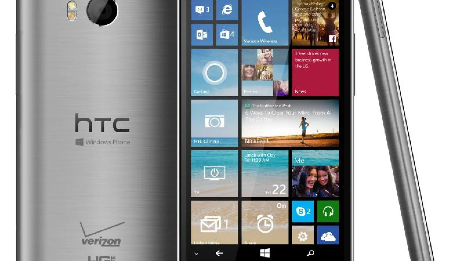 HTC One M8 for Windows anunțat oficial; E practic un M8 cu Windows Phone 8.1