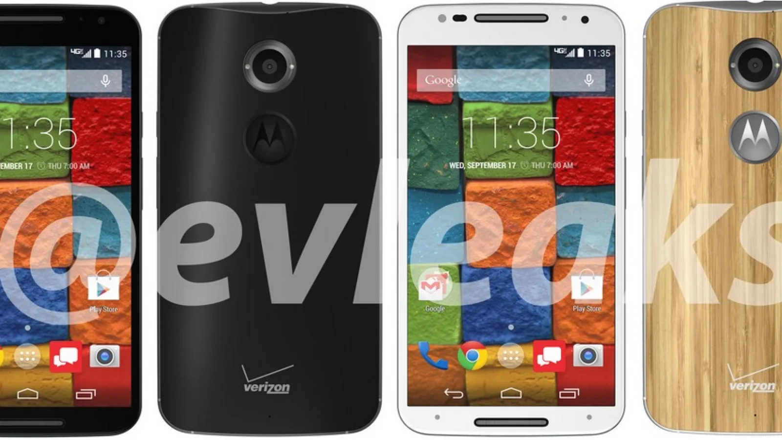 Motorola Moto X+1 apare În cele mai clare imagini de până acum - cadou de despărțire de la @evleaks
