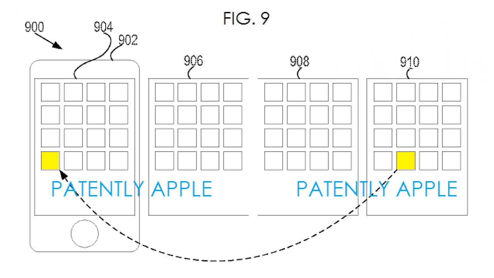 Apple breveteaza un Home Screen inteligent pentru iOS