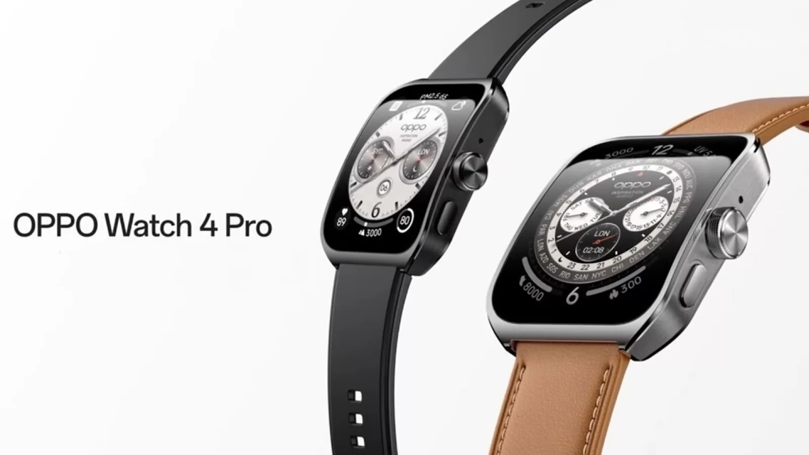 OPPO Watch 4 Pro a sosit! Smartwatch premium cu display AMOLED curbat, cipset Snapdragon W5, ECG și GPS