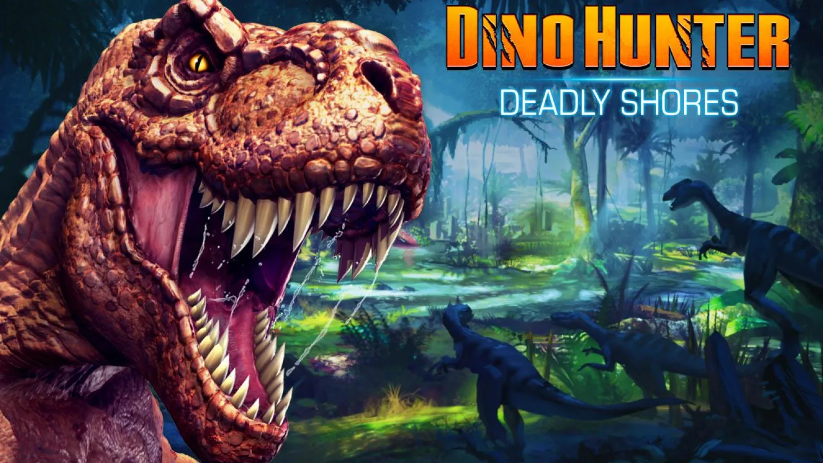 Dino Hunter Deadly Shores Review (Samsung Galaxy Tab S 8.4): Deer Hunter cu dinozauri, static și ultrascurt la sesiuni de gameplay (Video)