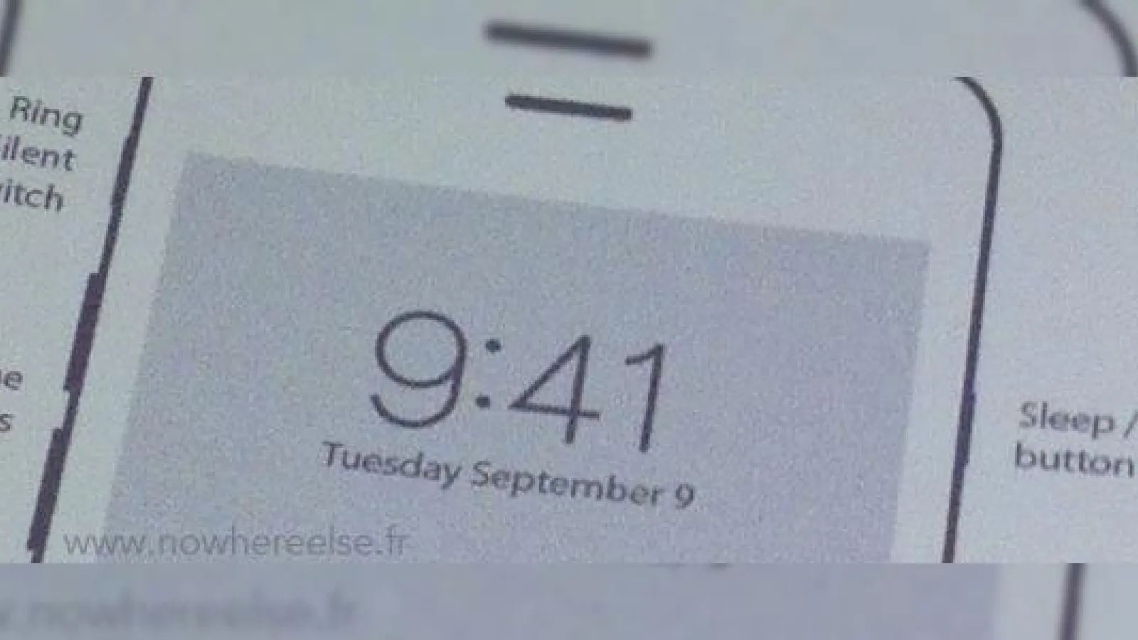 Data de lansare a lui iPhone 6 confirmată de manualul său? 9 septembrie apare pe ecran!