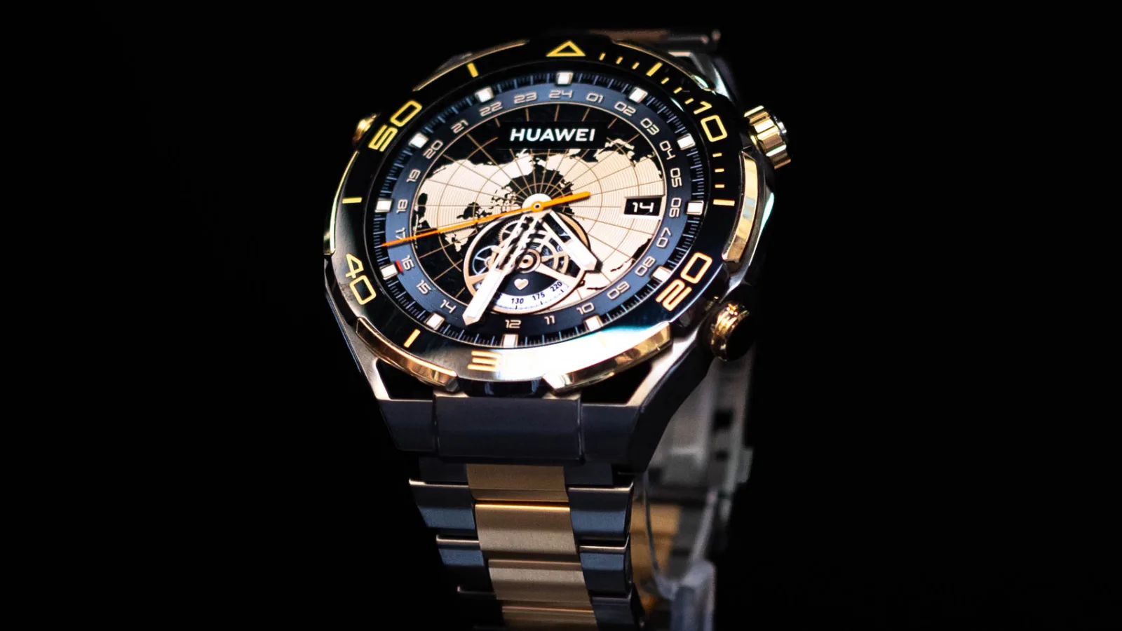 HUAWEI Watch Ultimate Gold Edition are o carcasă cu inserții din aur și redefinește luxul în zona de smartwatch-uri premium