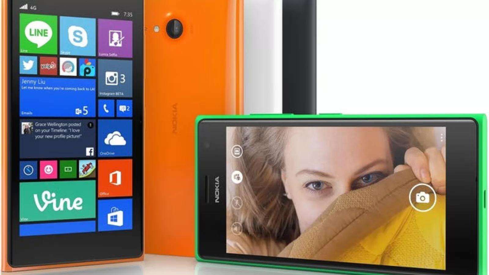 IFA 2014: Microsoft anunță Nokia Lumia 730 și 735, telefoane axate pe selfie