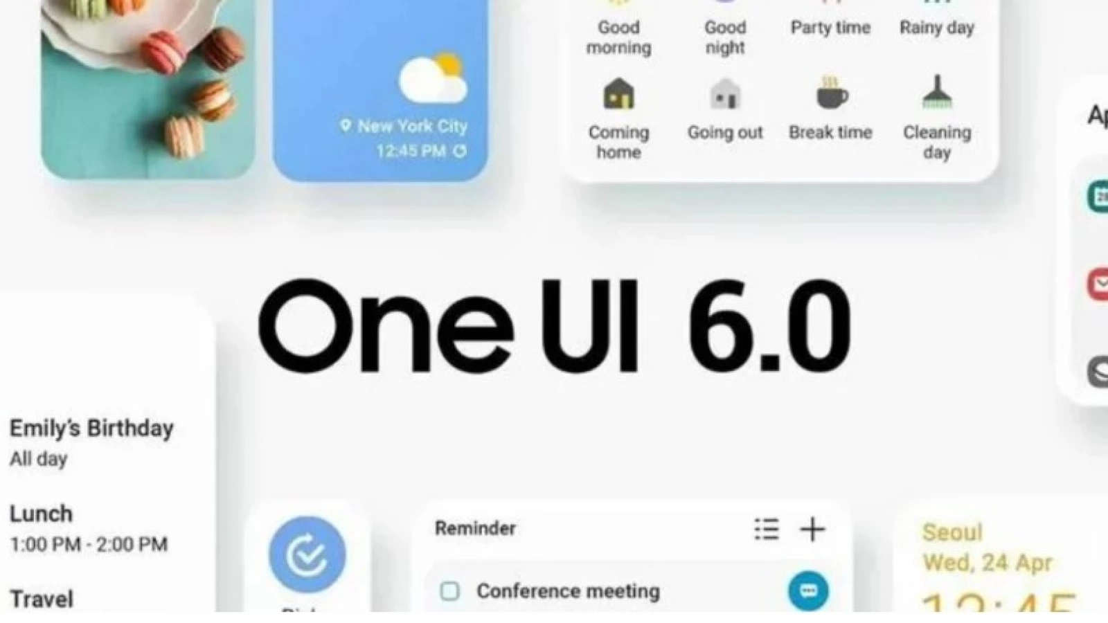 One UI 6.0 lansat oficial în varianta finală: Quick Panel mai curat, editare foto/video mai avansată, Android 14
