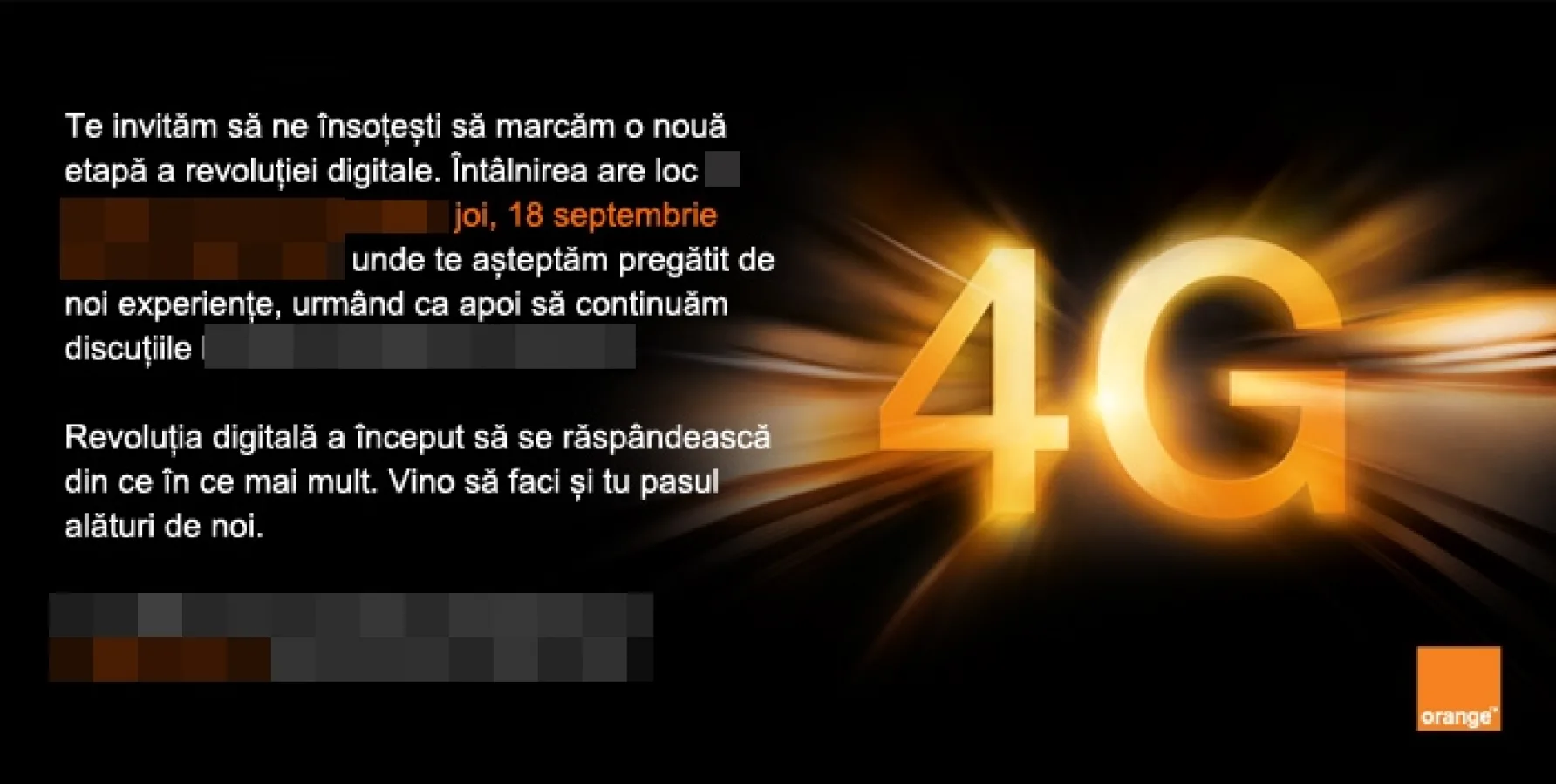 Orange va prezenta â€o nouă etapă a evoluției digitale†pe data de 18 septembrie