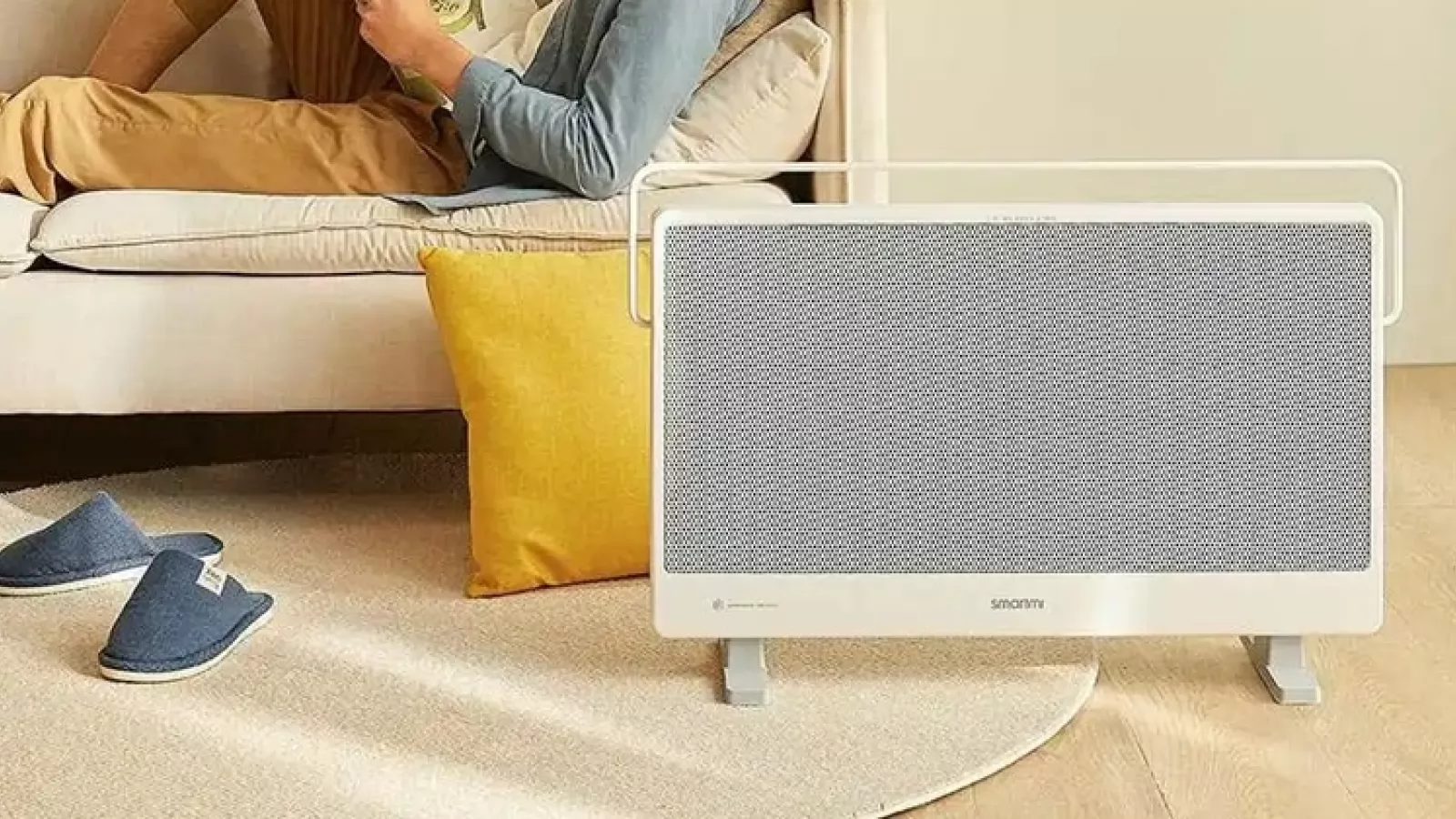 Vrei să te încălzești? Caloriferul electric Smartmi GR-H are reducere pe Cafago + livrare gratuită din depozit european