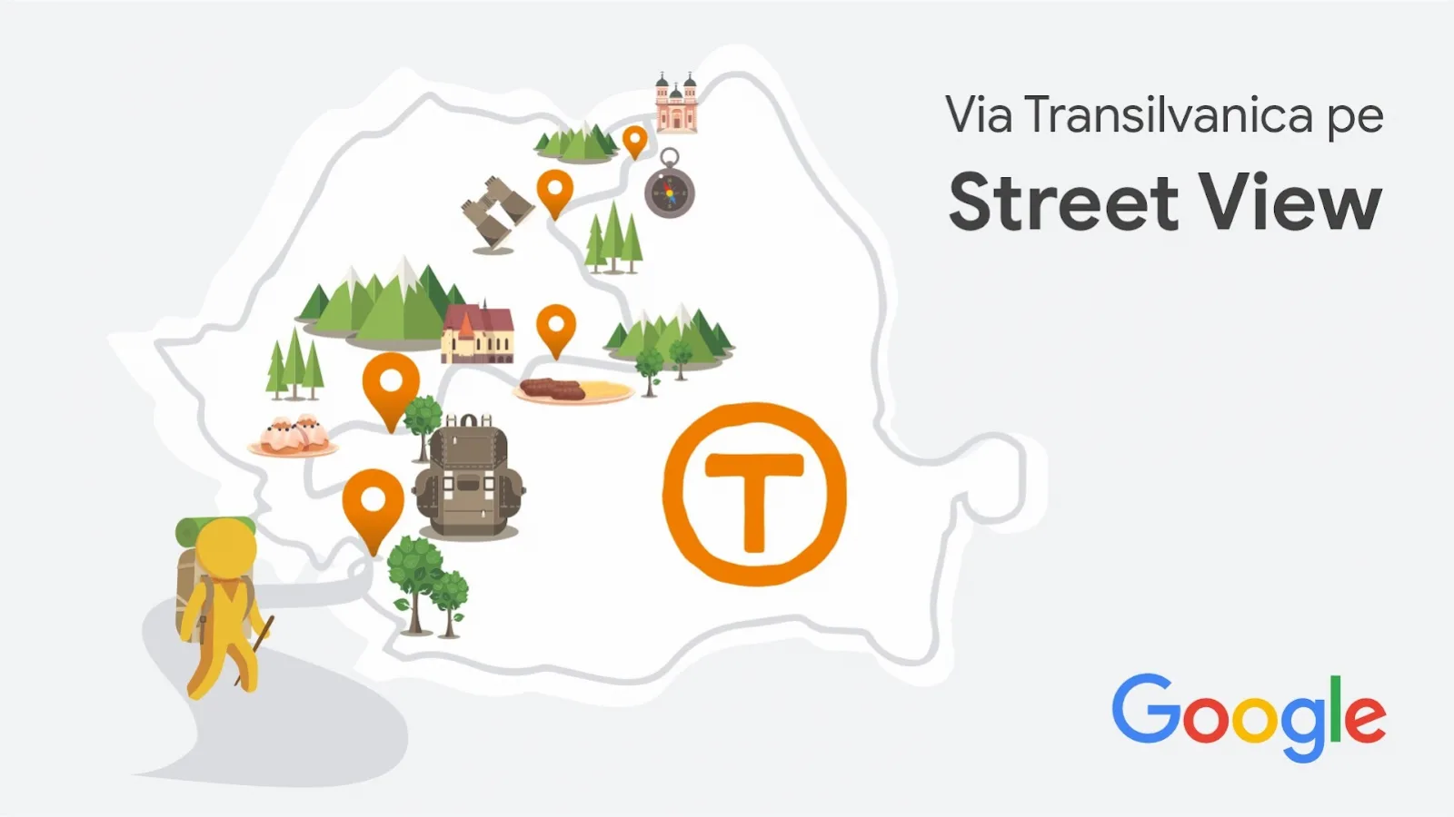 Explorează Via Transilvanica, acum virtual prin Google Street View