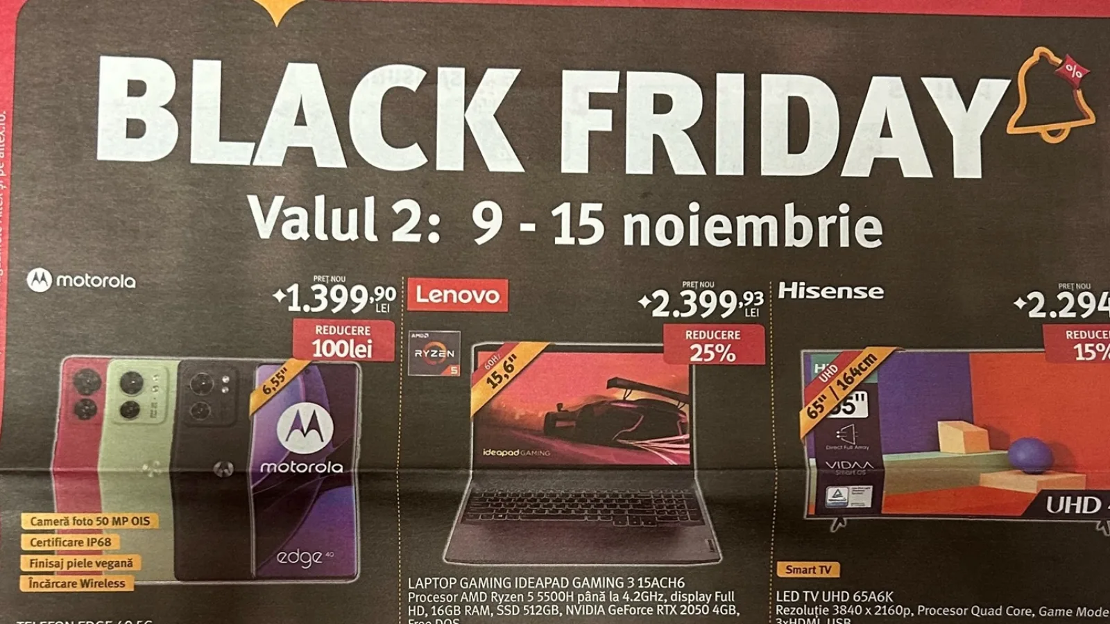 Ce ne-a pregătit Altex pentru valul 2 de reduceri Black Friday 2023? Catalogul cu oferte este aici!