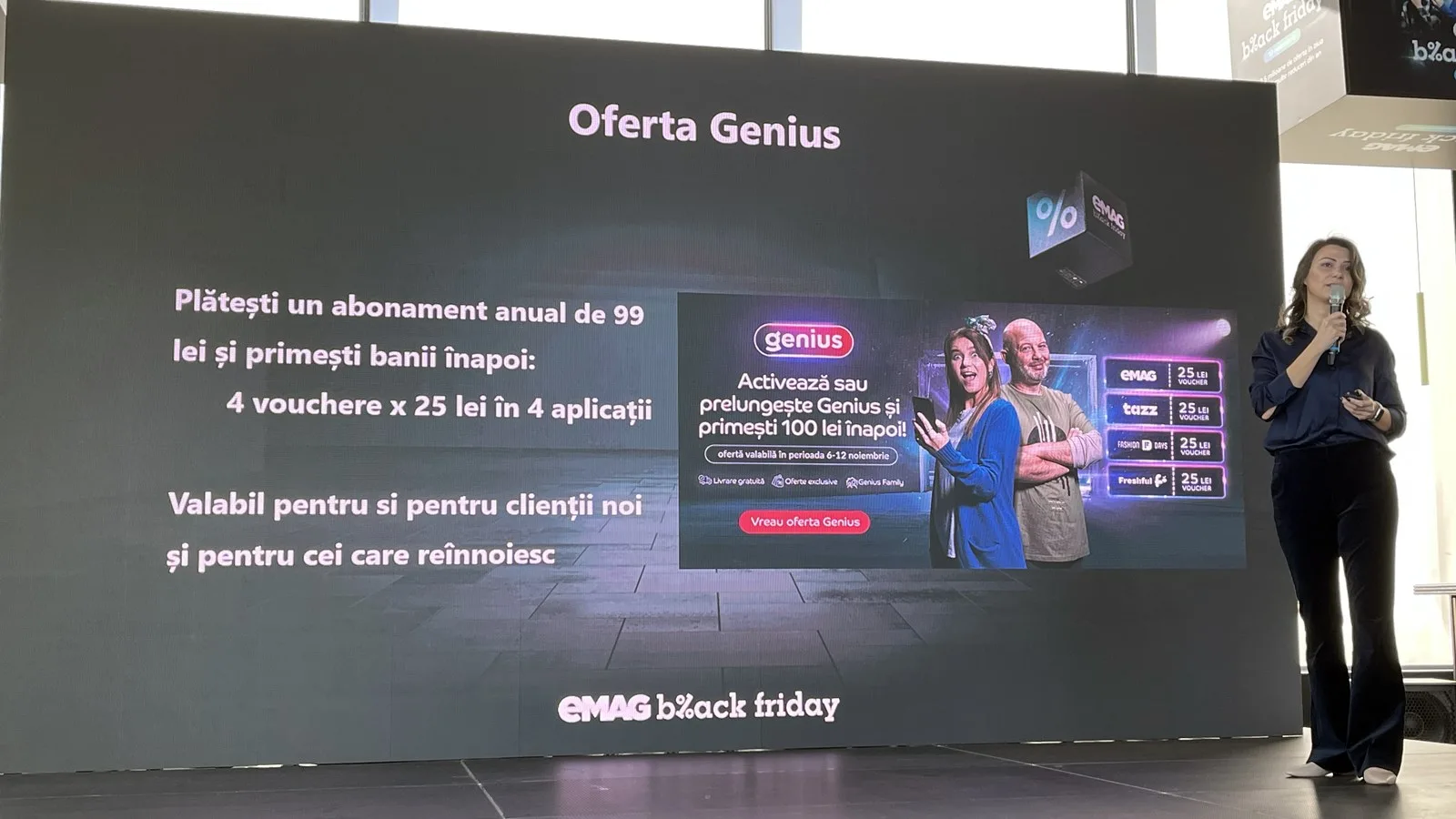 Cum îți recuperezi costul abonamentului Genius eMAG de Black Friday?