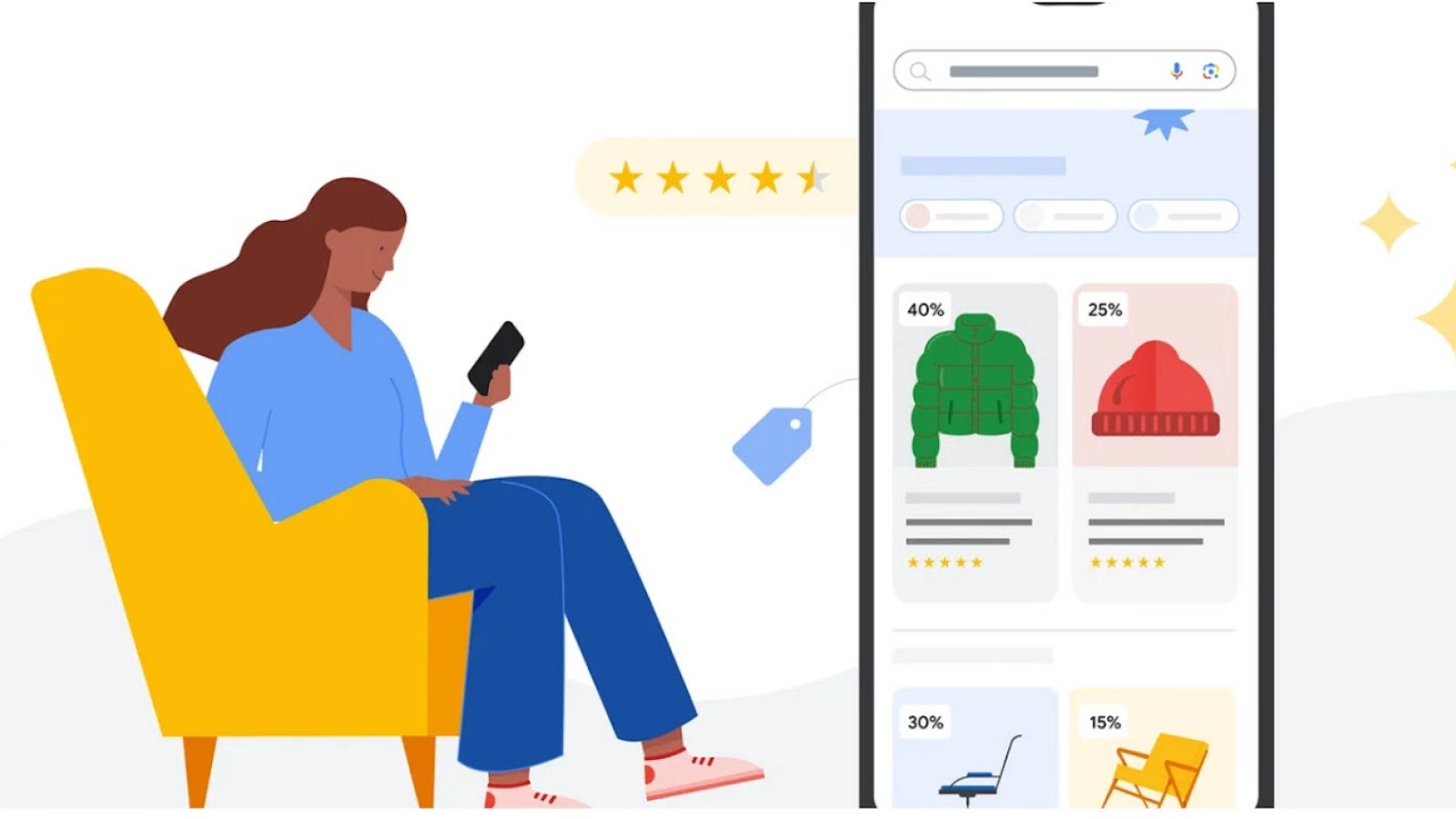 Google a lansat funcţii care te ajută să vânezi mai simplu reduceri, oferte, istoric de preţuri