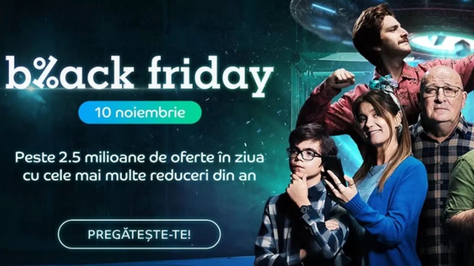 Avem noi oferte exclusive de Black Friday de la eMAG: Soundbar la doar 299 lei, aparat de spălat cu presiune, perie rotativă Rowenta